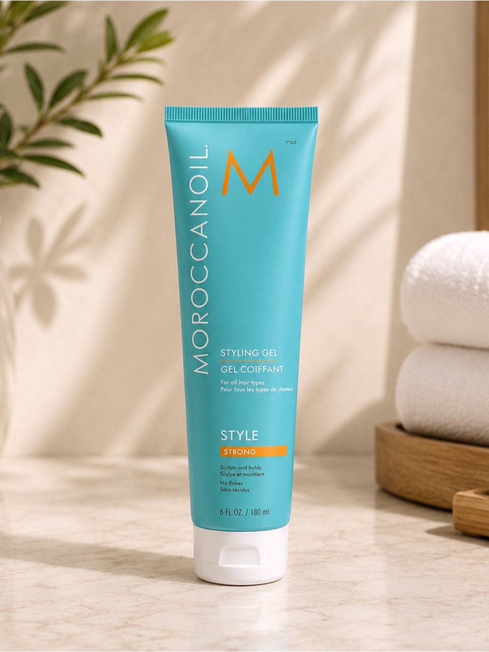 Moroccanoil Styling Gel Strong 6 oz | Hydrating Flake-Free Hold
